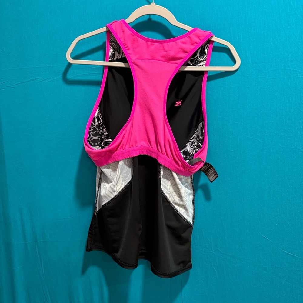 ZeroXposur Ladies Scuba Tankini Swimsuit, Swim top and matching swim shorts - Picture 6 of 11